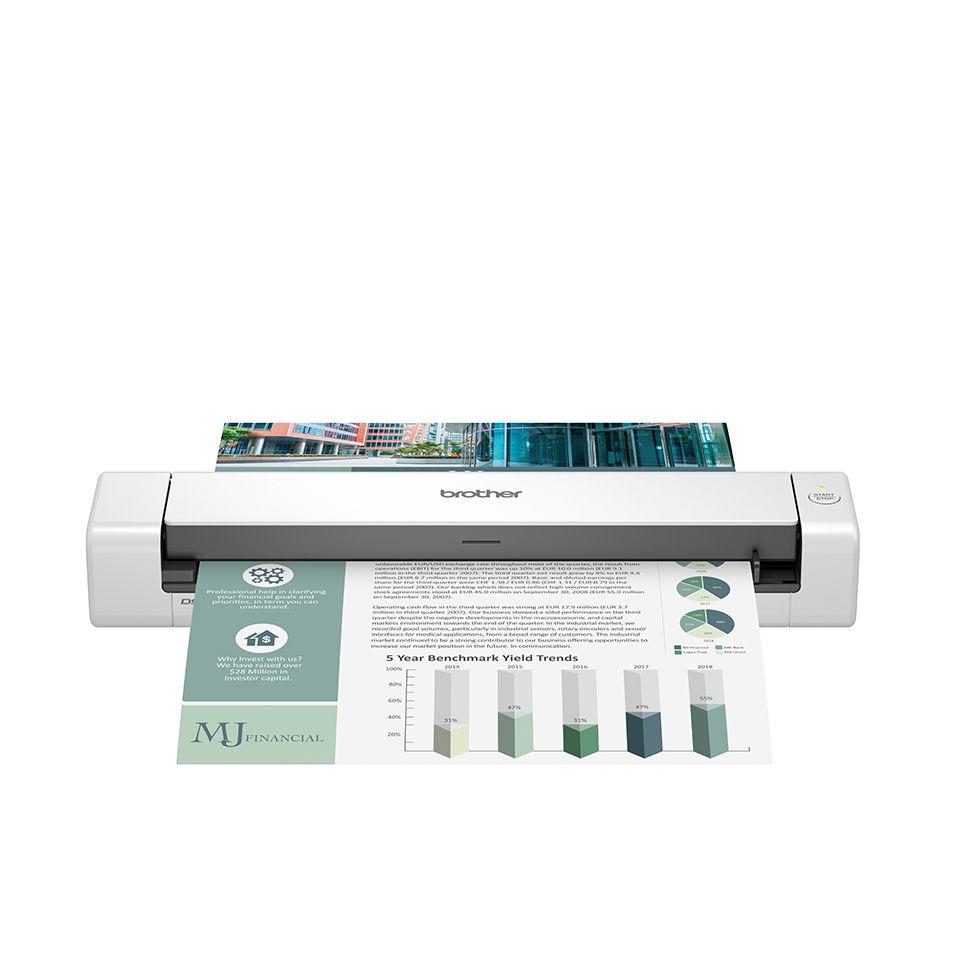 Scanner Portátil BROTHER DS-740D (USB 3.2 Gen 1 - Micro-USB B - Preto e Branco), miniatura 2