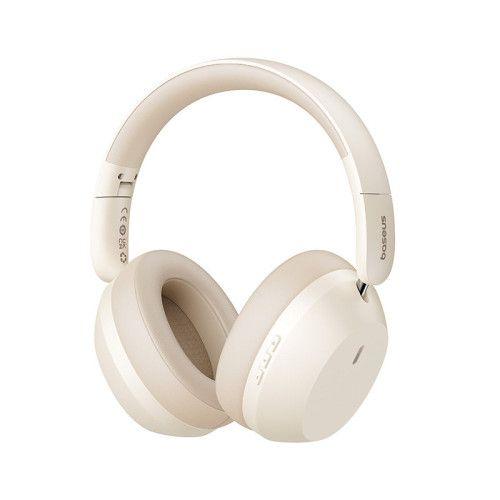 Auscultadores BASEUS Bass 35 Max (Binaural - Com fios e sem fios - Supra-aural - Branco)