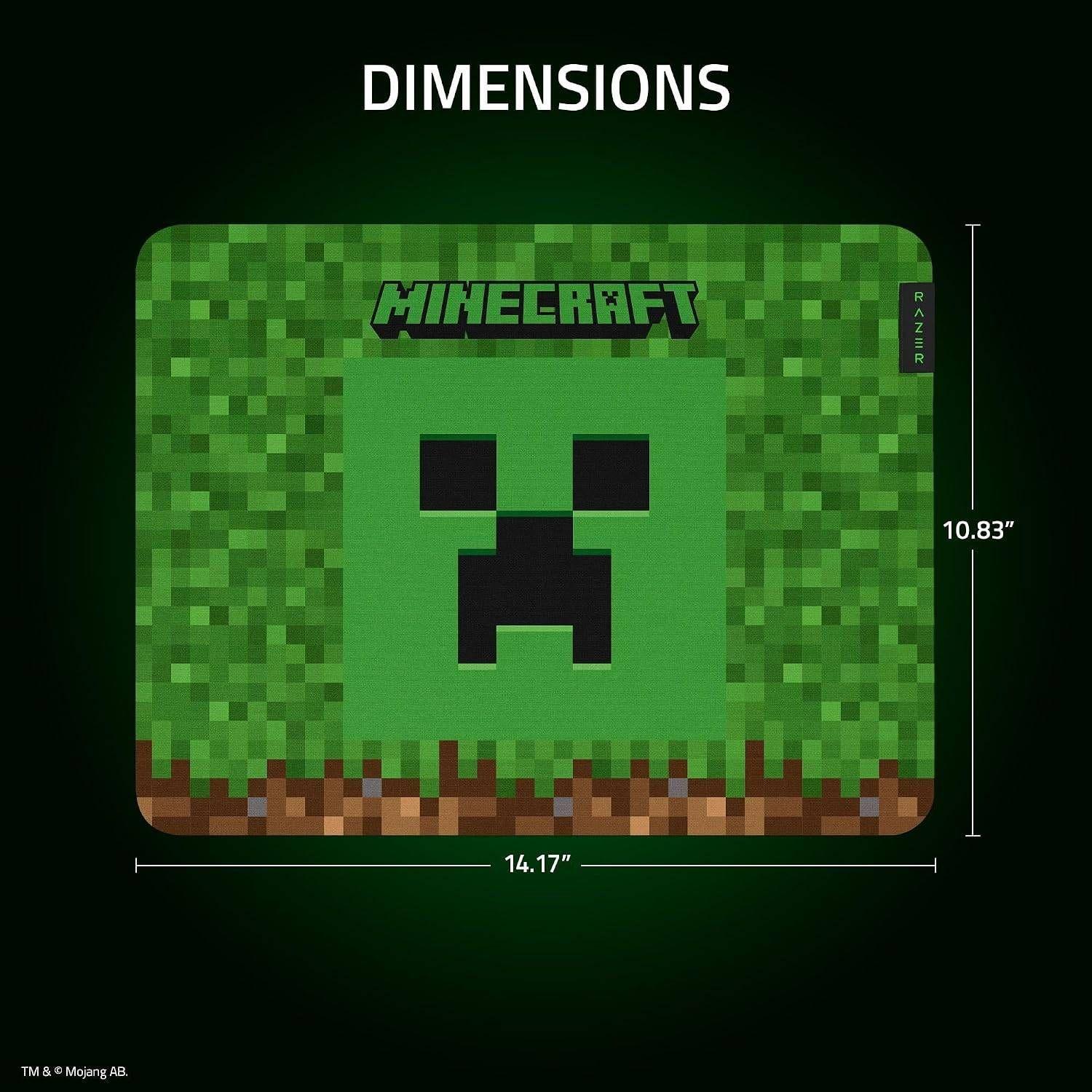 Tapete de Rato RAZER Gigantus V2 Medium Minecraft Edition (M - Borracha - Microtecido texturizado - Multicor) — miniatura 4