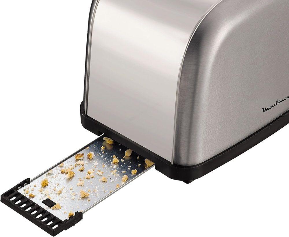 Torradeira MOULINEX LS330D11 (1400 W - Aço inoxidável - Inox), miniatura 4