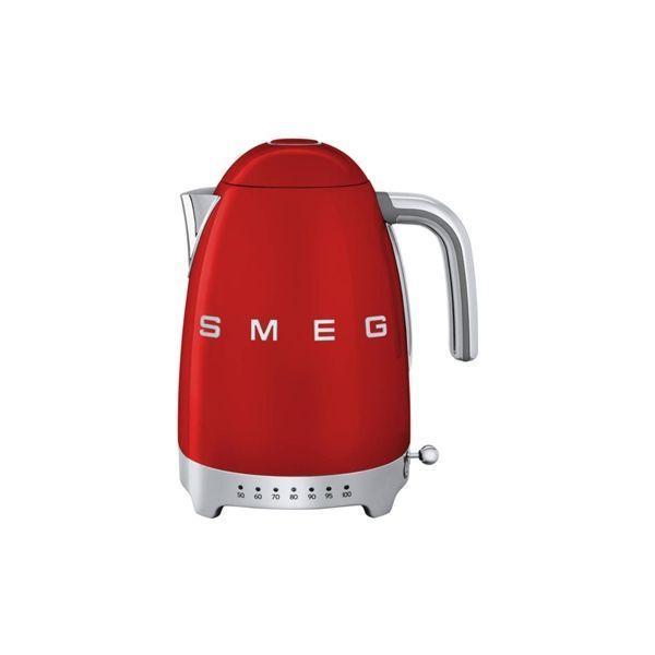 Jarro Elétrico SMEG KLF04RDEU (2400 W - 1,7 L - Aço inoxidável - Vermelho)