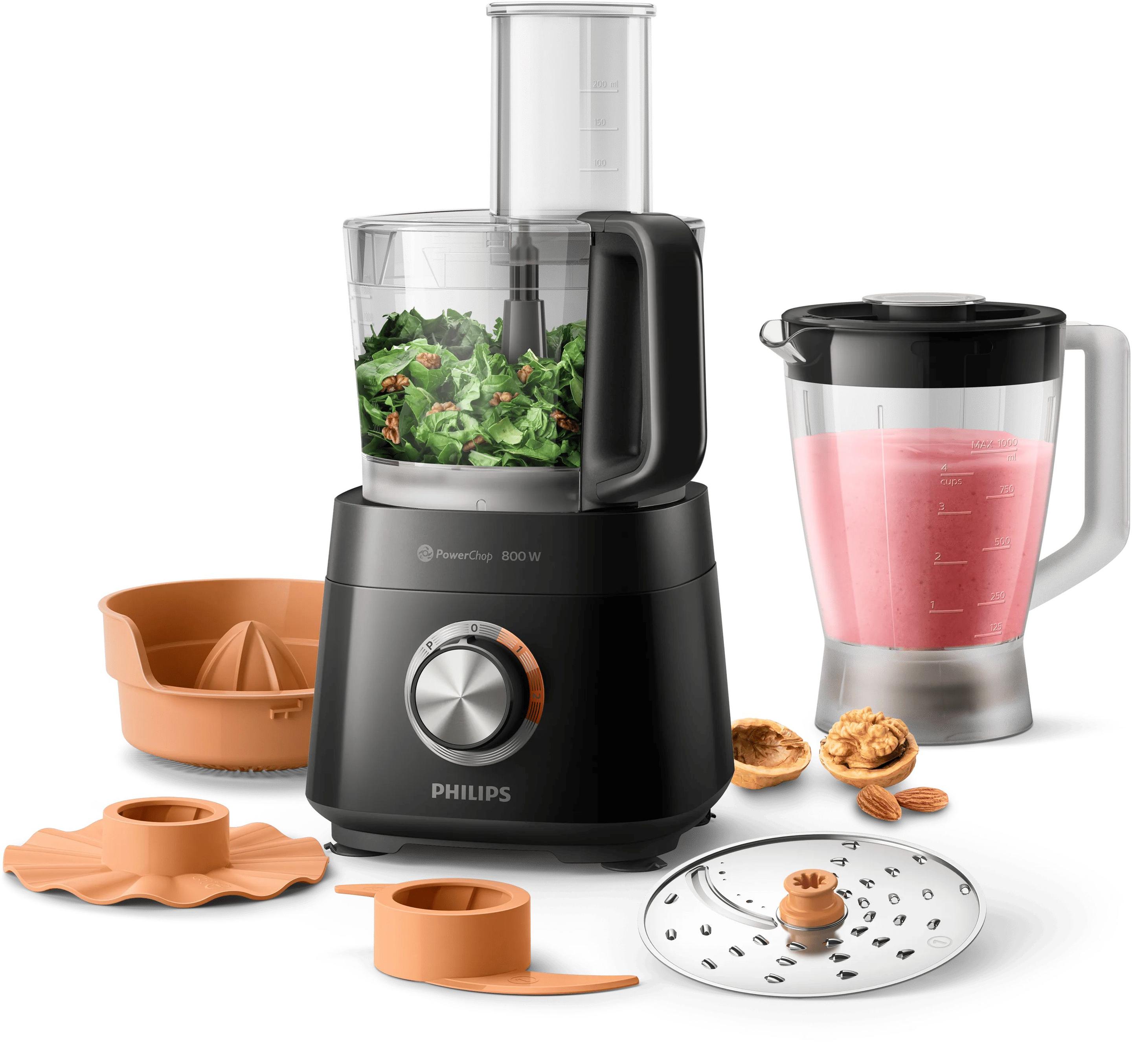Processador de Alimentos PHILIPS HR7530/10 (Altura 39,8 cm - Preto) — miniatura 6