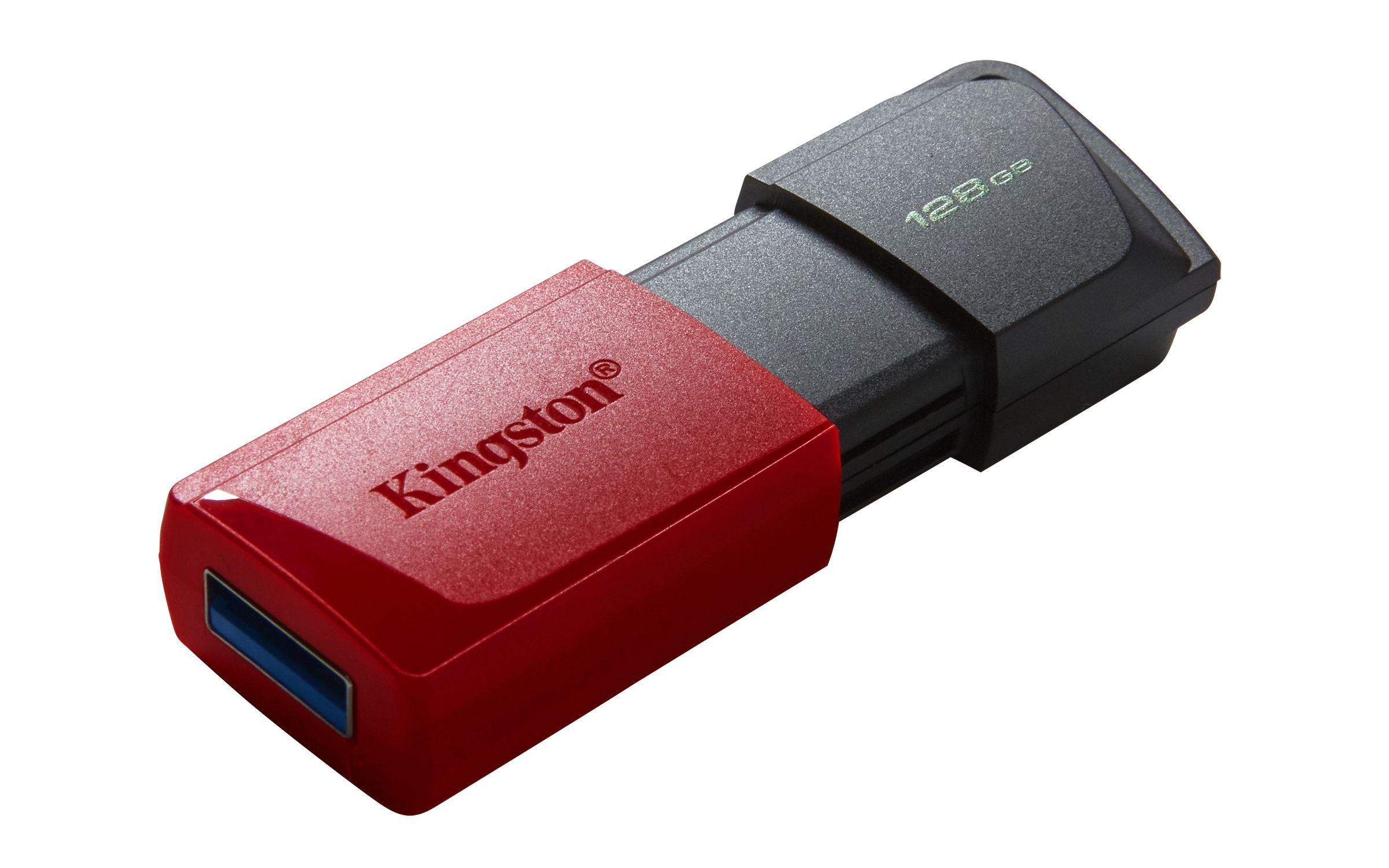 Pen USB KINGSTON DataTraveler Exodia M (128 GB - USB Type-A - 3.2 Gen 1 - Preto e Vermelho) — miniatura 4