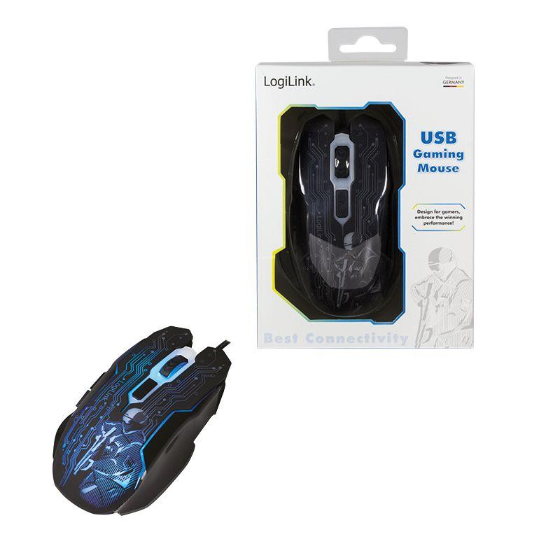 Rato LOGILINK ID0137 (Ambidestro - 2400 DPI - Ótico - Preto), miniatura 12