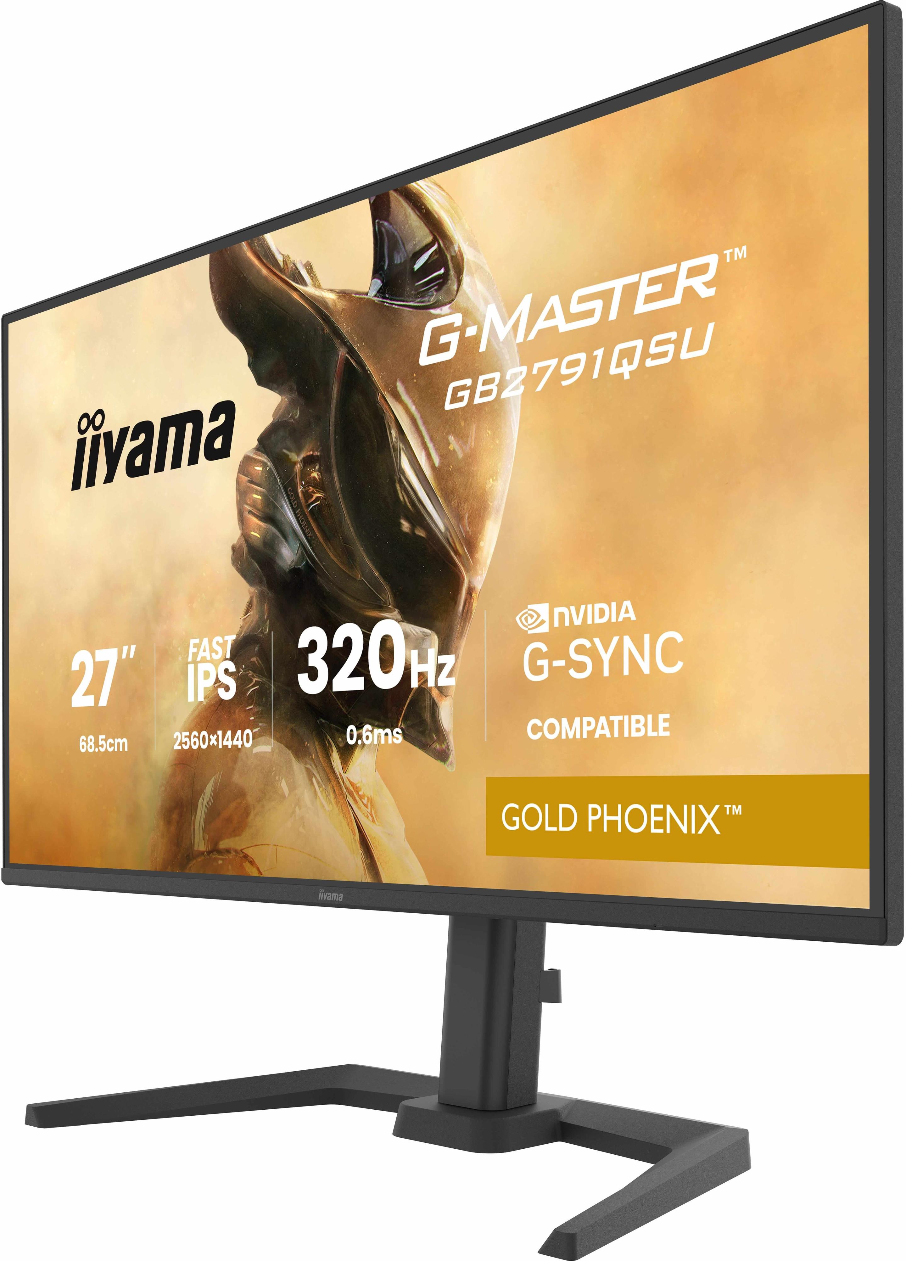 Monitor IIYAMA G-MASTER GB2791QSU-B1 (27" - Fast IPS - 320 Hz - Preto) — miniatura 7
