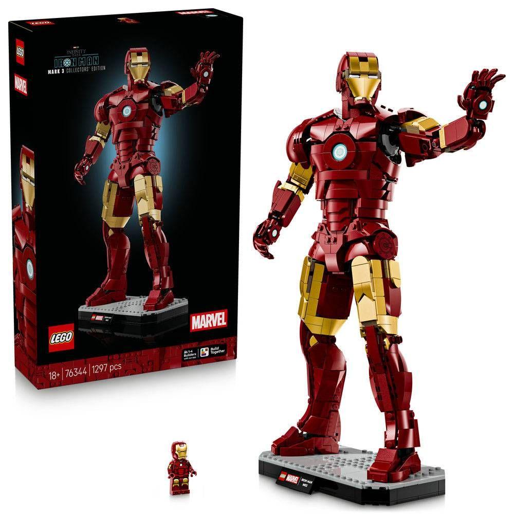 LEGO 76344 Marvel Super Heroes Iron Man Mark 3 – Edição de Colecionador (18+ anos - 1297 peças) — miniatura 3