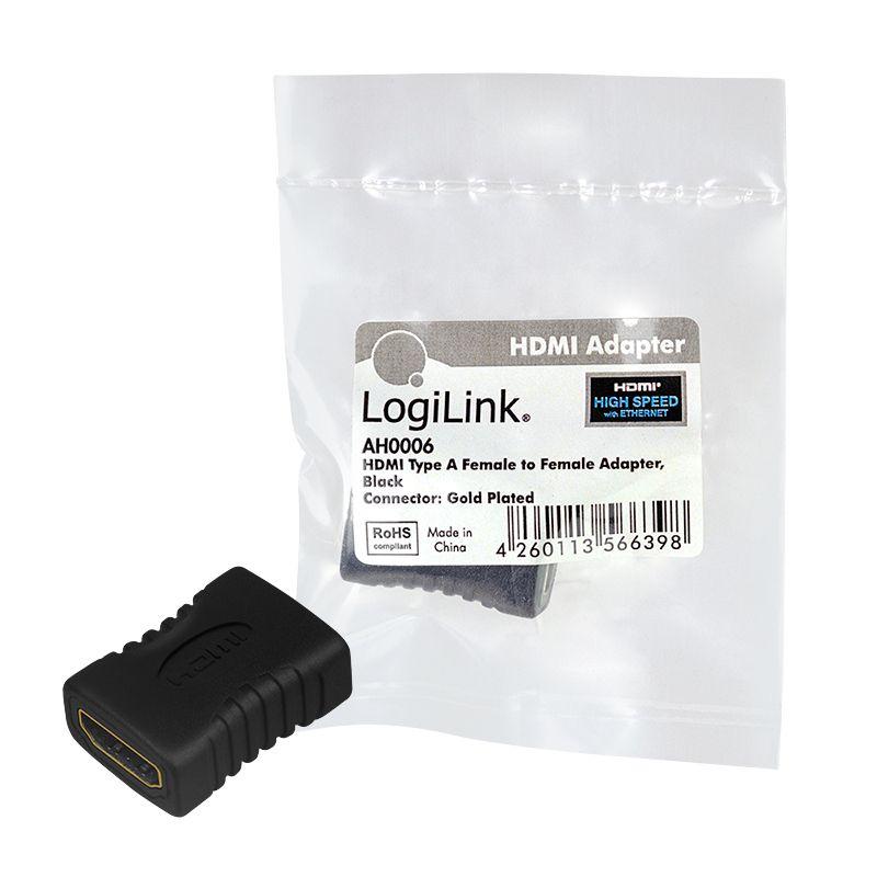 Adaptador HDMI LOGILINK AH0006 (HDMI 1.3 - 60 Hz - Preto), miniatura 4
