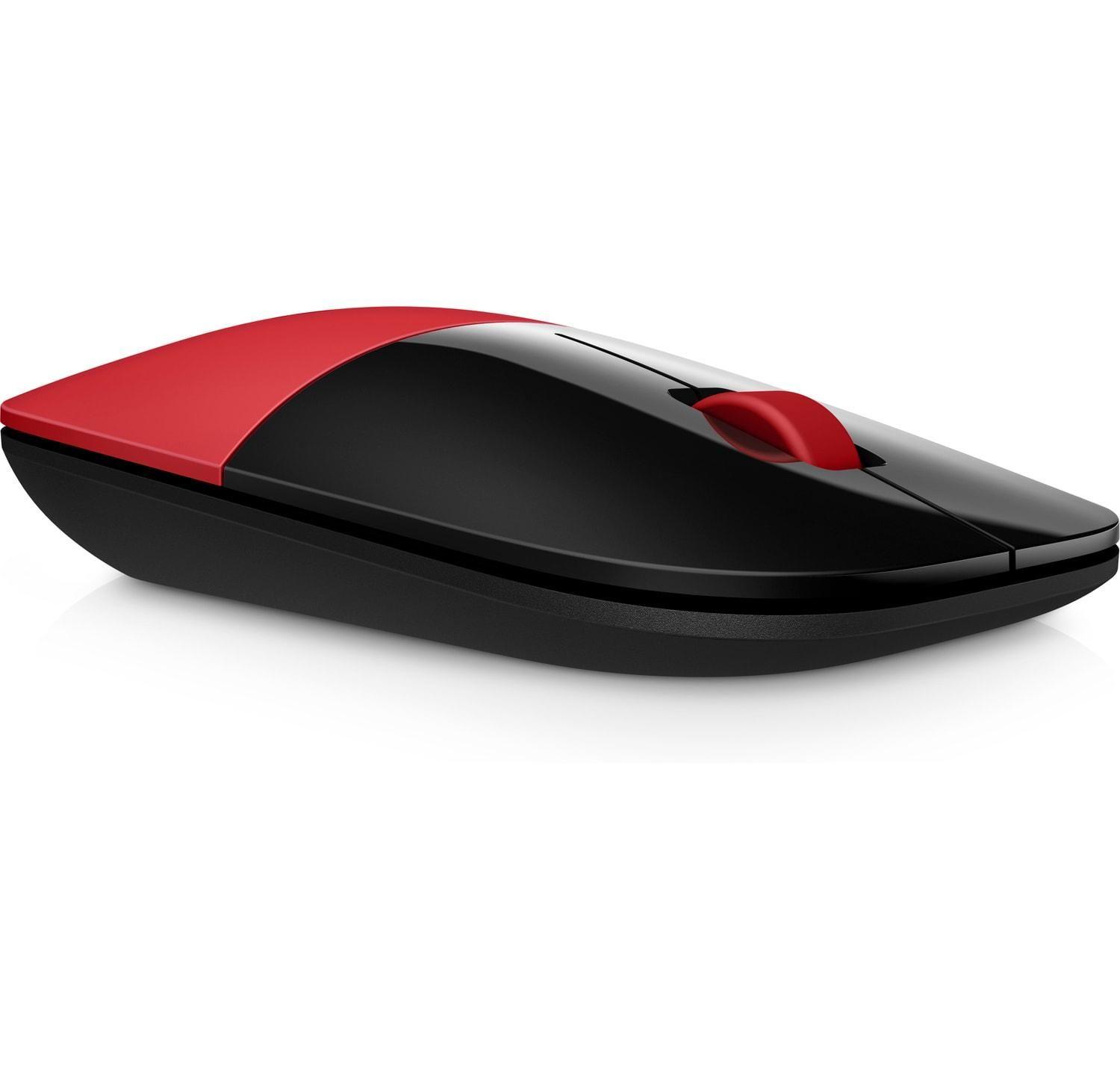 Rato HP Z3700 (Ambidestro - 1200 DPI - Ótico - Preto e Vermelho), miniatura 3