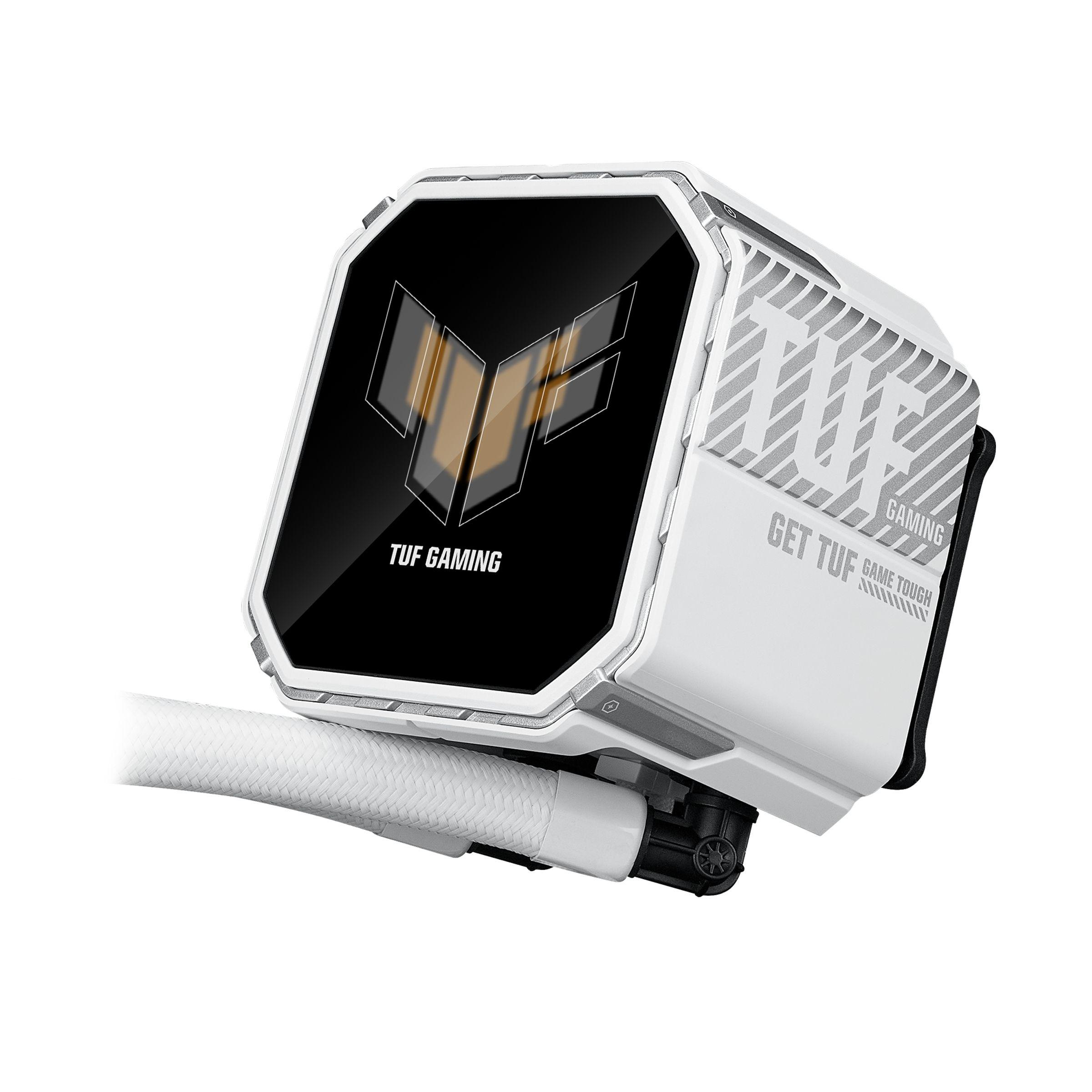 Sistema de Refrigeração Líquida Tudo-em-Um ASUS TUF Gaming LC III 360 ARGB LCD White Edition (120 mm - 3 ventoinhas - 2600 RPM - Branco) — miniatura 7