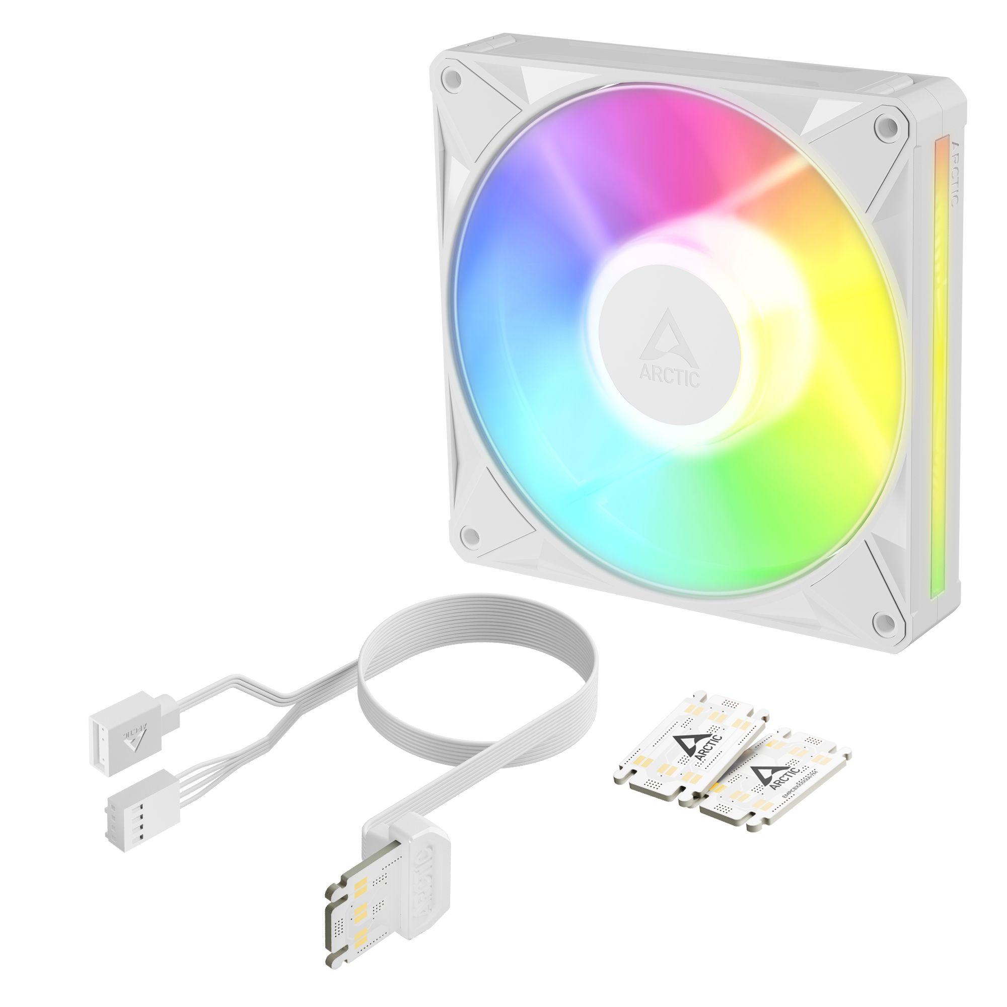 Ventoinha para Caixa PC ARCTIC BioniX P14 A-RGB (Branco)