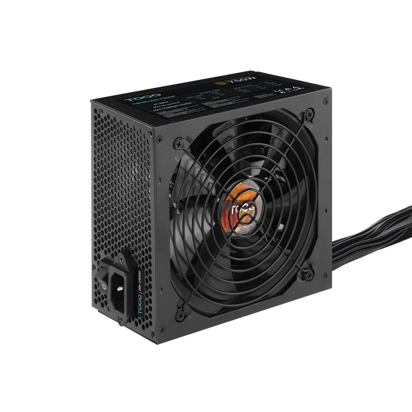 Fonte de Alimentação TOOQ TQHELIOS-750SP (ATX - 750 W - 80 PLUS Bronze - Preto)