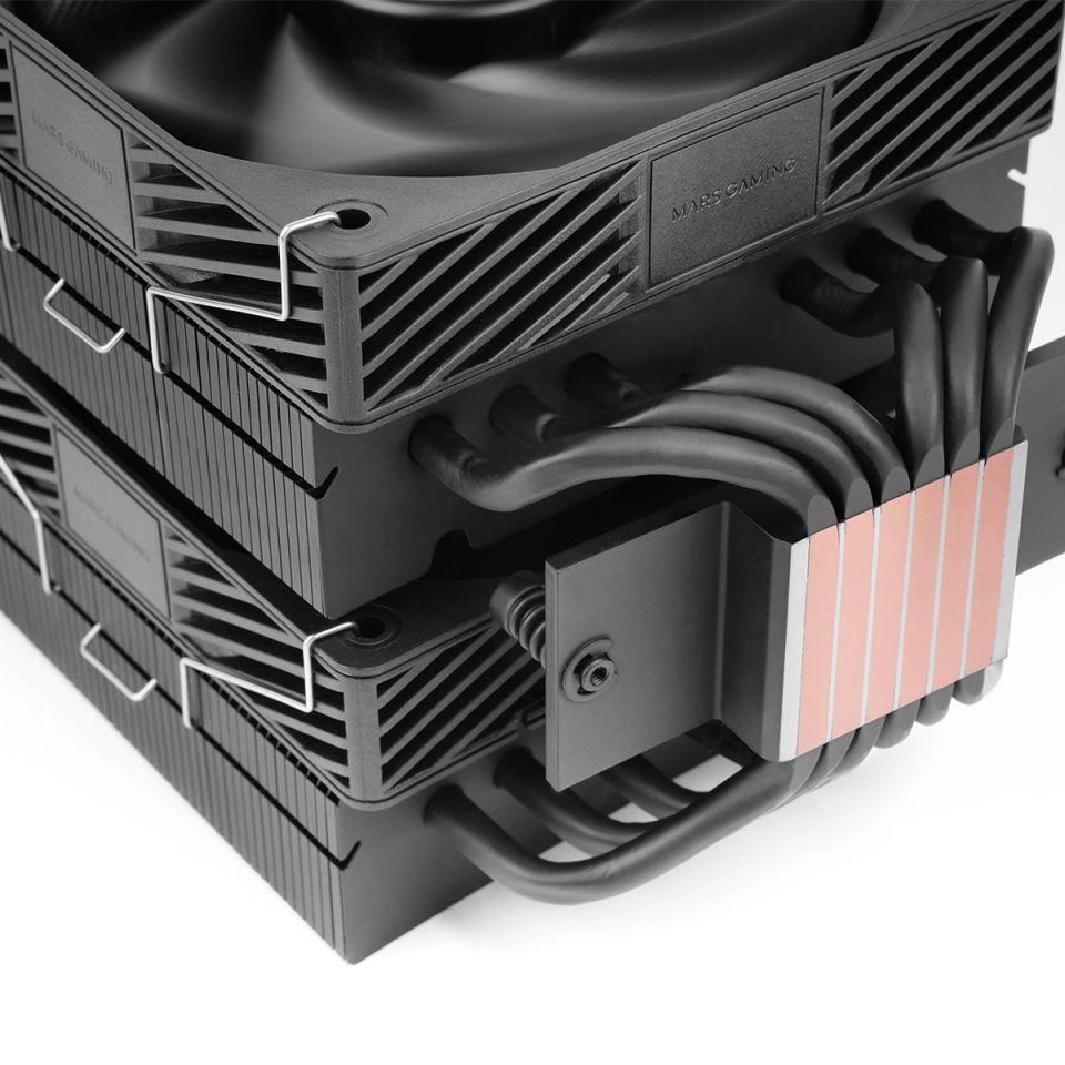 Cooler de CPU MARS GAMING MCPU-X26PRO (Preto) — miniatura 5