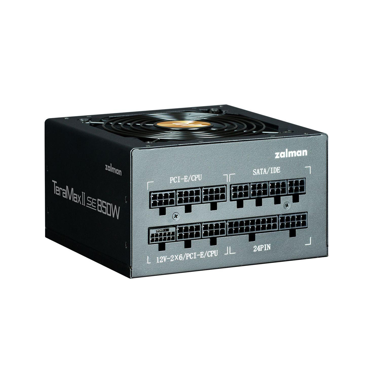 Fonte de Alimentação ZALMAN TERAMAX2SE (ATX - 850 W - 80 PLUS Gold - Preto), miniatura 2