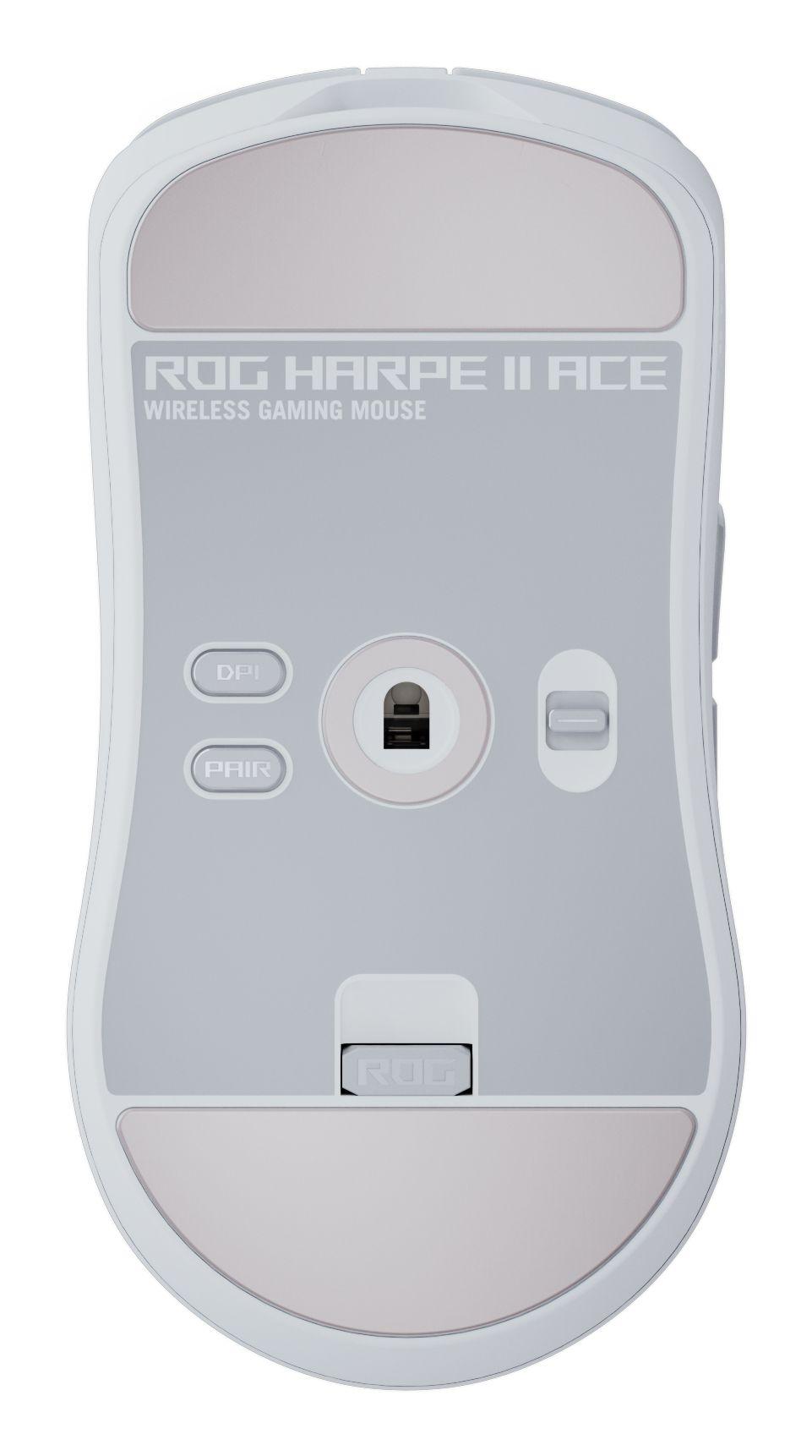 Rato ASUS ROG Harpe II Ace (Mão direita - 42000 DPI - Ótico - Branco) — miniatura 6
