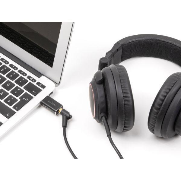 DAC USB Gaming DELOCK 68001 (Preto) — miniatura 5