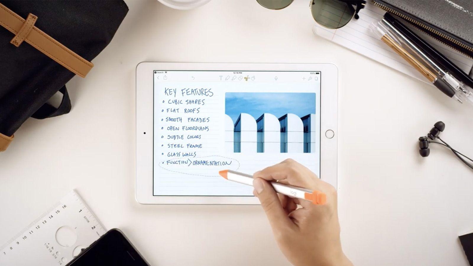 Caneta Digital LOGITECH Crayon (Apple - Laranja) — miniatura 5