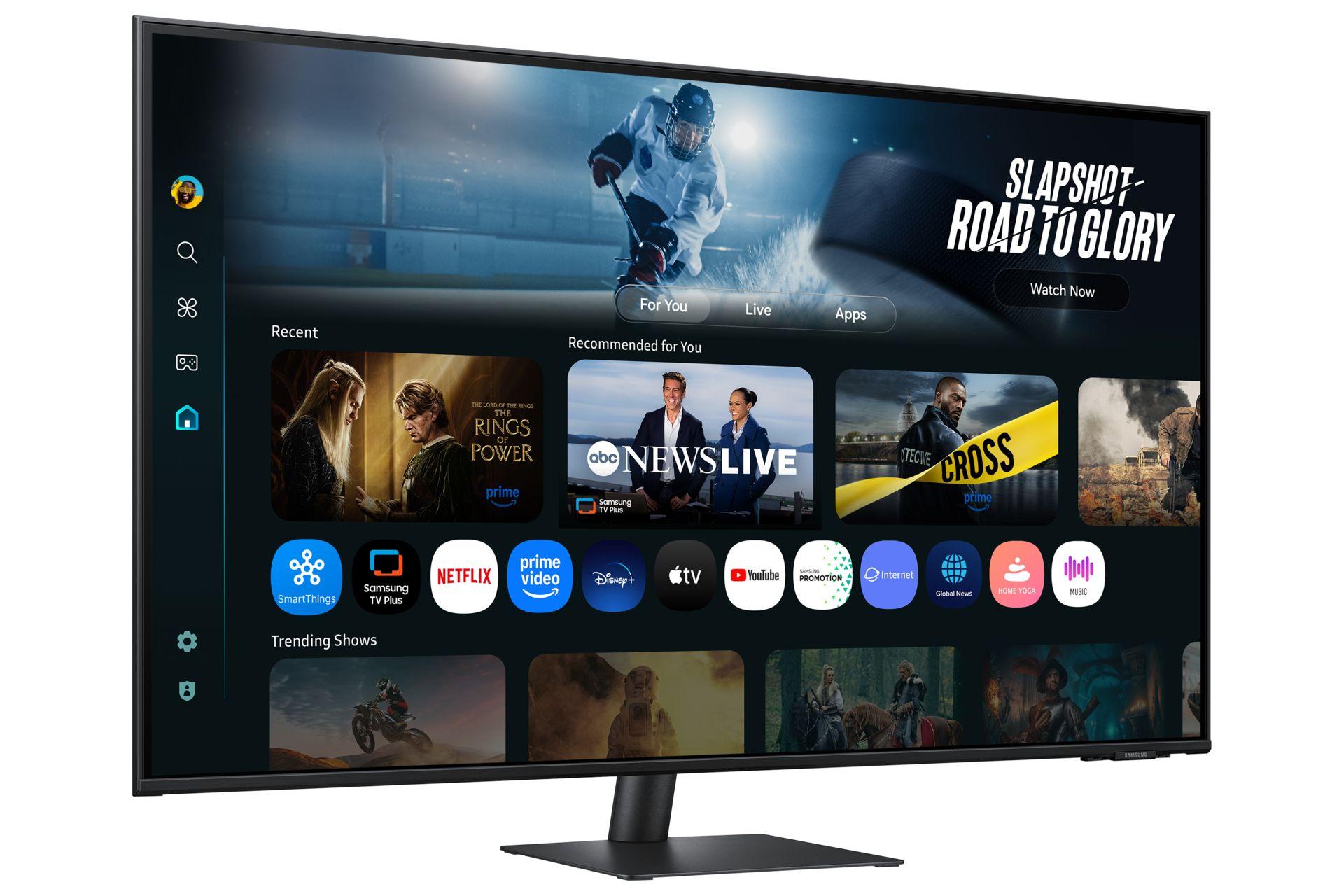 Monitor SAMSUNG M7 M70F LS43FM700UUXEN (43" - VA - 60 Hz - Preto) — miniatura 3