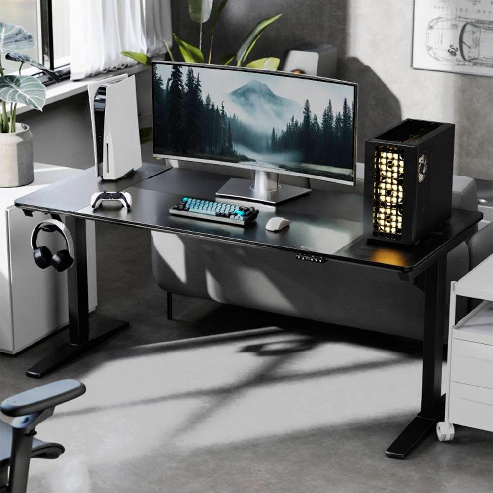 Secretária Gaming Elétrica THUNDERX3 LAB-X (Preta), miniatura 4