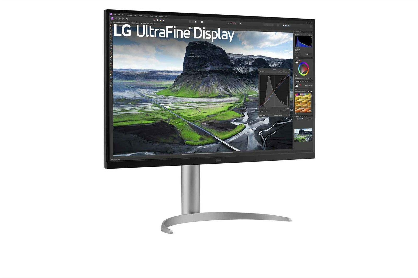 Monitor LG 32UQ850V-W (31,5" - IPS - 60 Hz - Branco) — miniatura 2