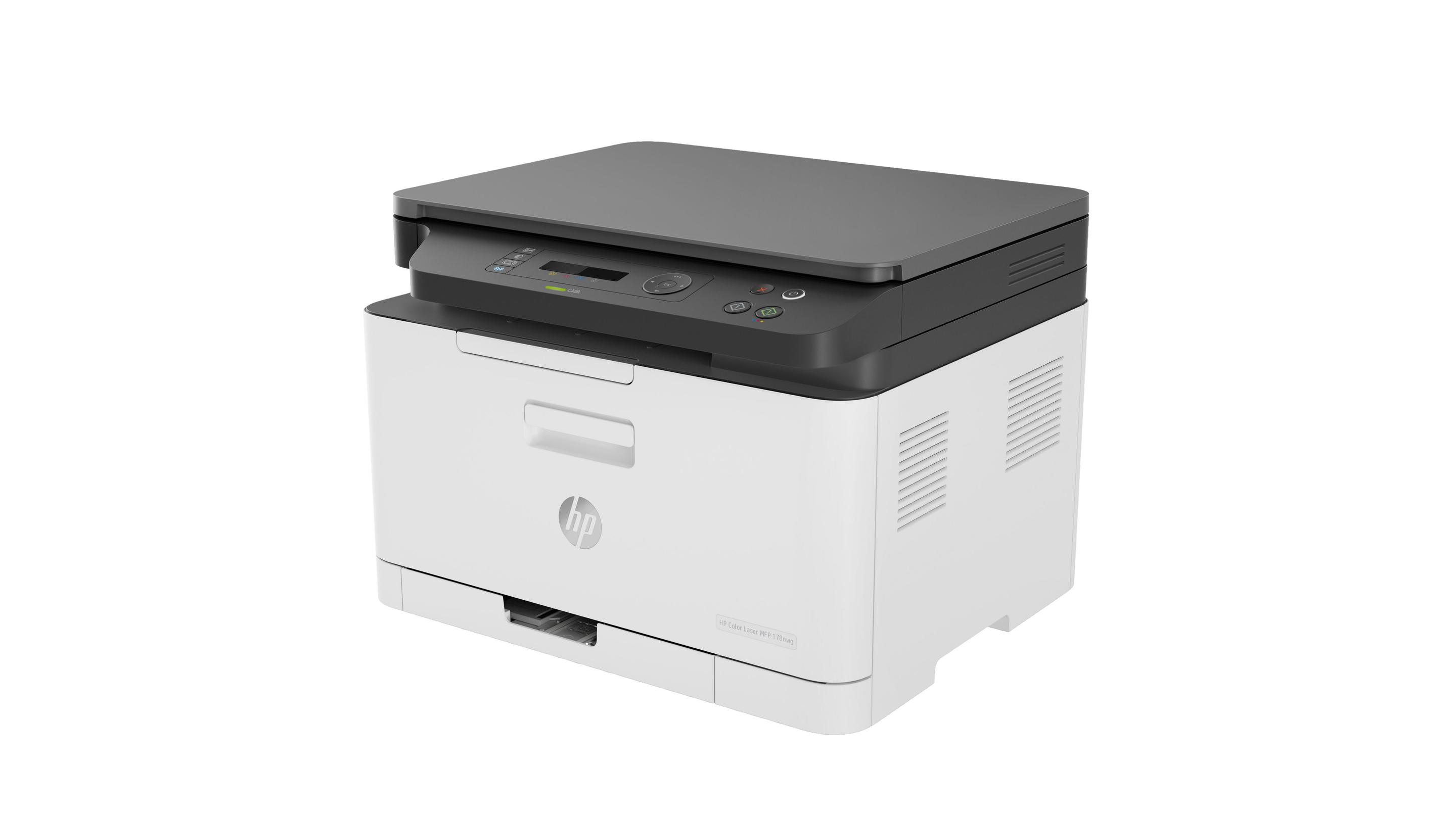 Impressora Laser Multifunções HP Color Laser MFP 178nw (A4 - Impressão a cores - 150 folhas - Branco e Cinzento) — miniatura 4