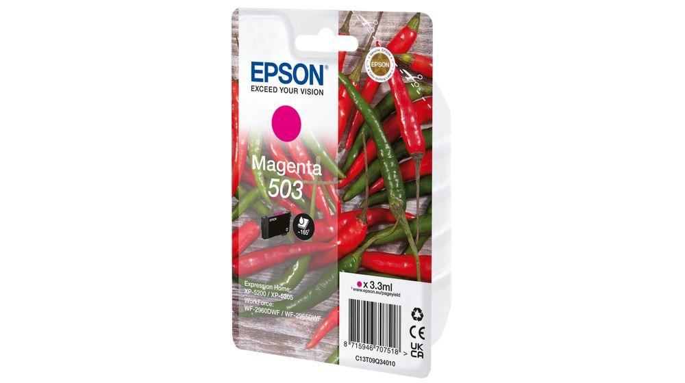 Tinteiro EPSON 503 C13T09Q34010 (165 páginas a cores - Magenta), miniatura 8