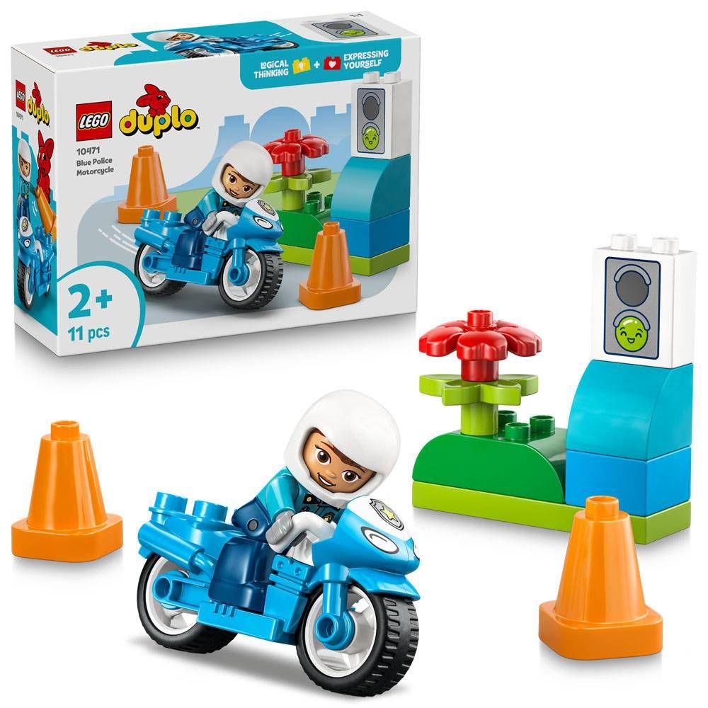 LEGO 10471 Duplo Mota da Polícia Azul (2+ anos - 11 peças), miniatura 3