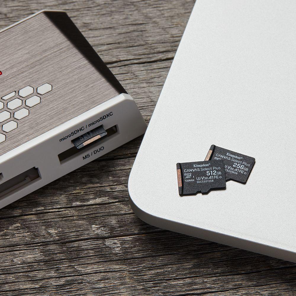 Cartão de Memória microSD KINGSTON Canvas Select Plus SDCS2/512GB (512GB - Classe 10 - 100 MB/s - Preto) — miniatura 7