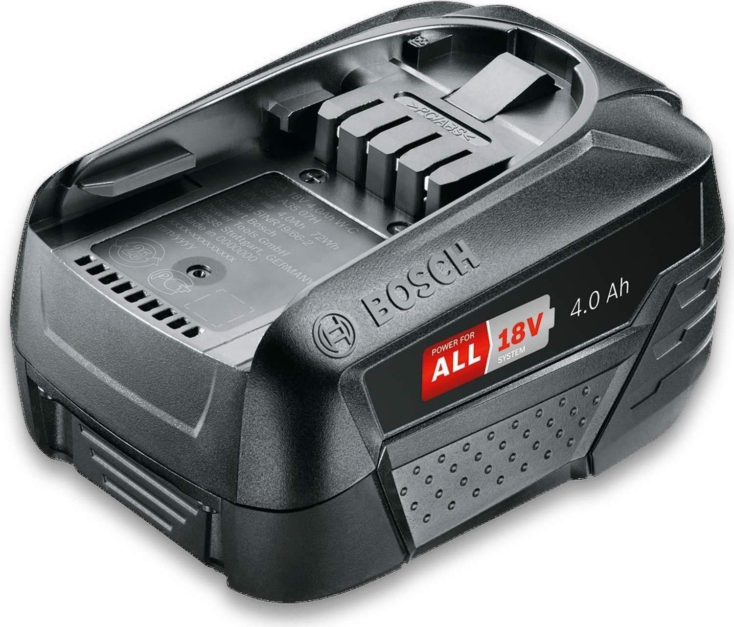 Bateria BOSCH PBA 18V 4,0Ah W-C (18V - 4,0Ah)