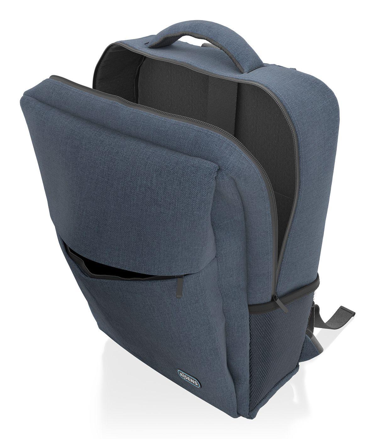Mochila para Portátil AISENS ASBG-BP082-BL (17" - 17424 cm³ - Poliéster - Azul), miniatura 4