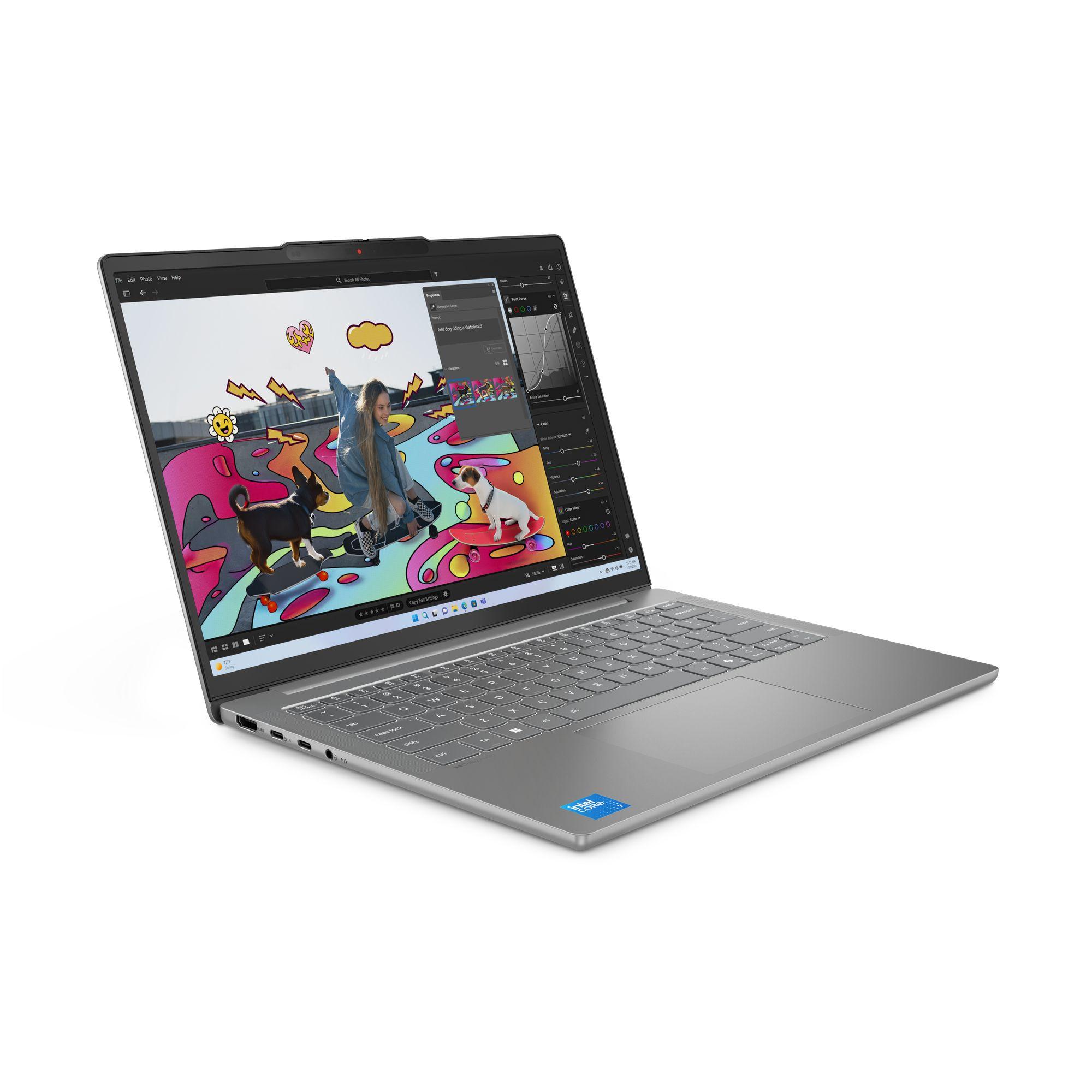 Computador Portátil LENOVO IdeaPad Slim 5 14AKP10-486 (14" WUXGA OLED - Ryzen AI 7 350 - 32GB - 1TB SSD - Cinzento), miniatura 6
