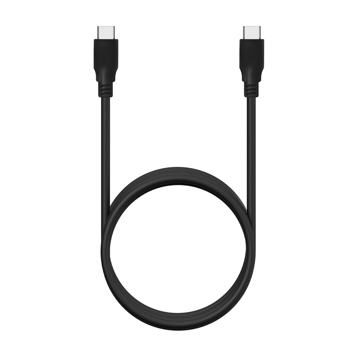 Cabo USB-C AISENS A107-0702 (1 m - USB C - Preto) — miniatura 3