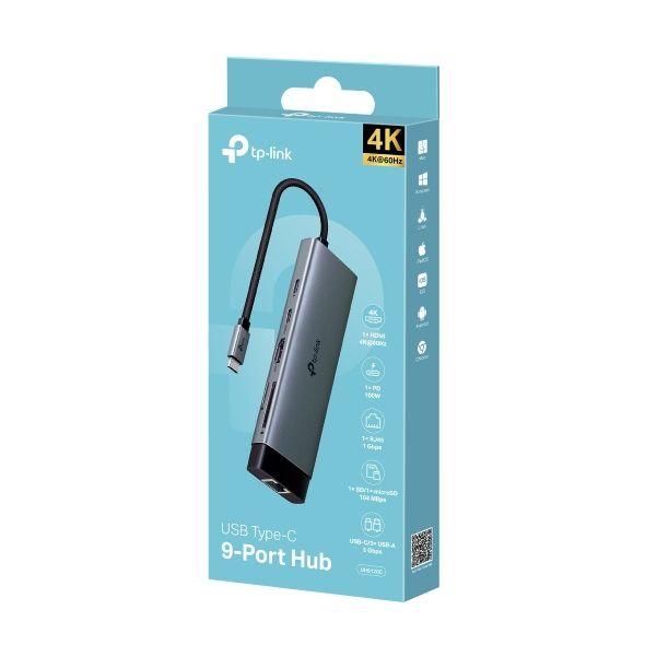 Hub USB-C TP-LINK UH9120C (9 em 1 - USB 3.2 Gen 1) — miniatura 4