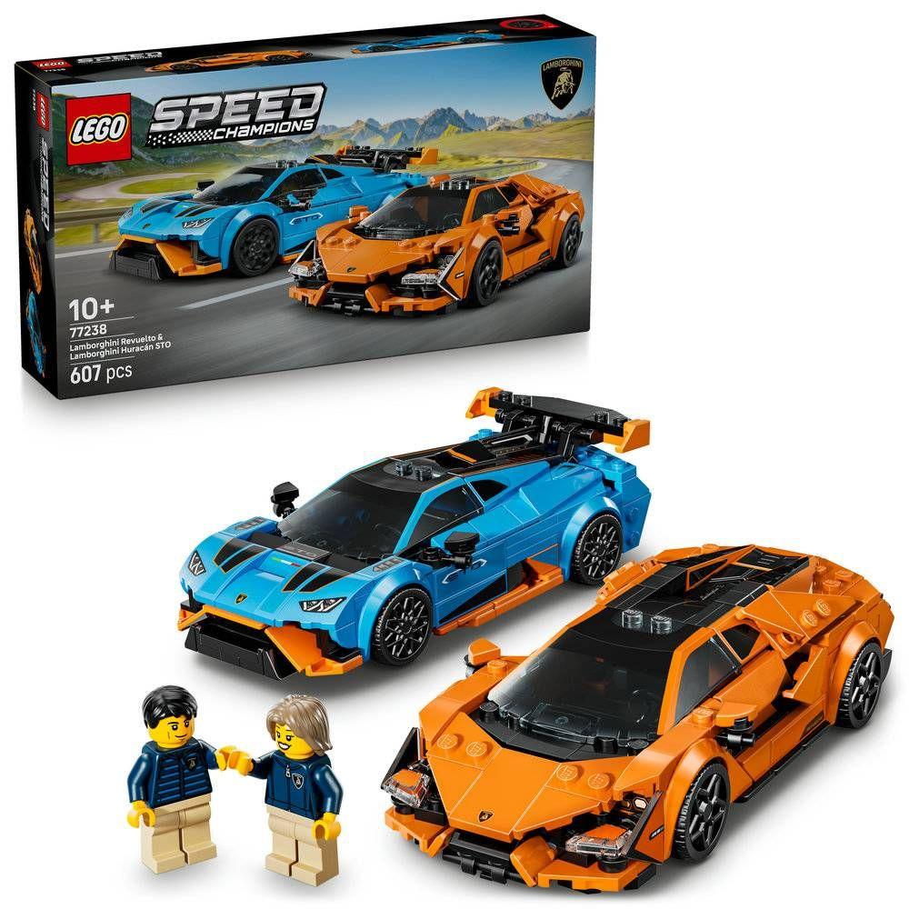 LEGO 77238 Speed Champions Lamborghini Revuelto e Huracán STO (10+ anos - 607 peças), miniatura 3