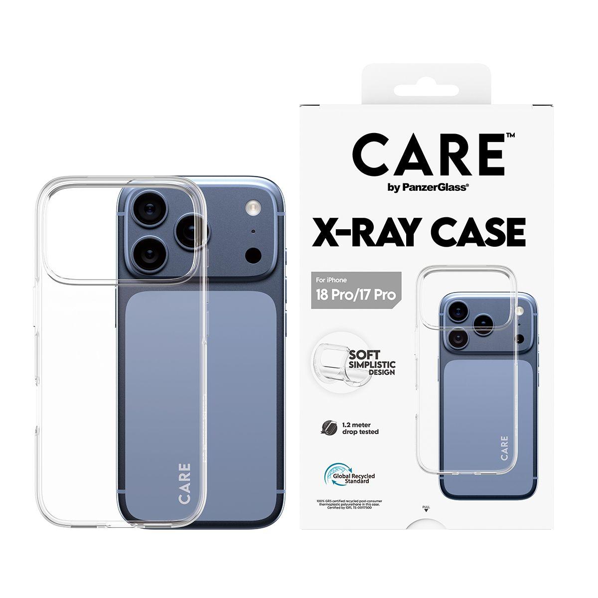 Capa PANZERGLASS CARE X-Ray Case iPhone 17 Pro (Transparente), miniatura 2