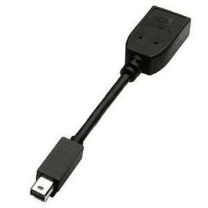 Adaptador Mini DisplayPort para DisplayPort PNY QSP-MINIDP/DPV3 (Mini DisplayPort macho para DisplayPort fêmea)