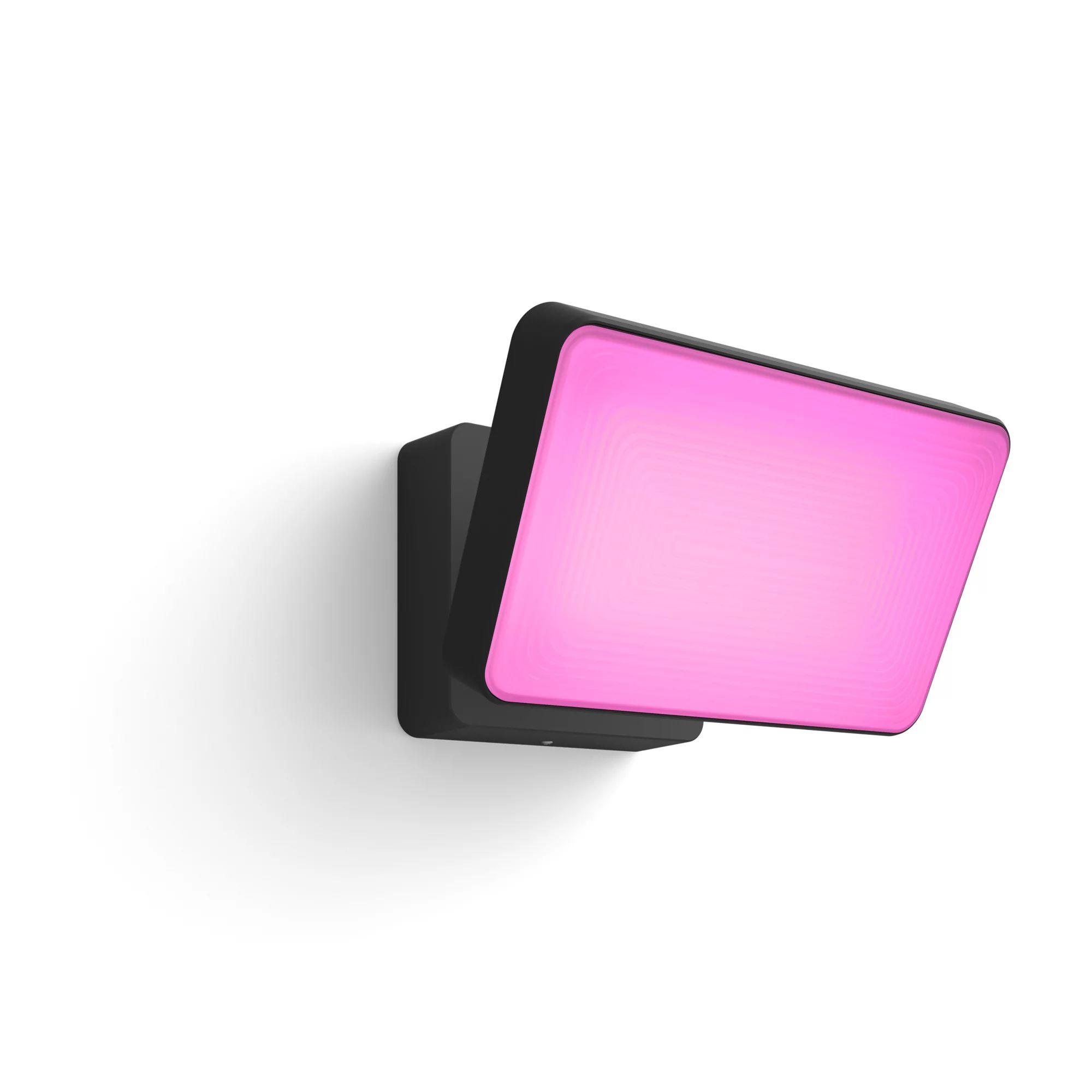 Projetor LED de Exterior PHILIPS HUE Discover 17435/30/P7 (Bluetooth e Zigbee - iOS e Android - Bluetooth/Zigbee - Preto)