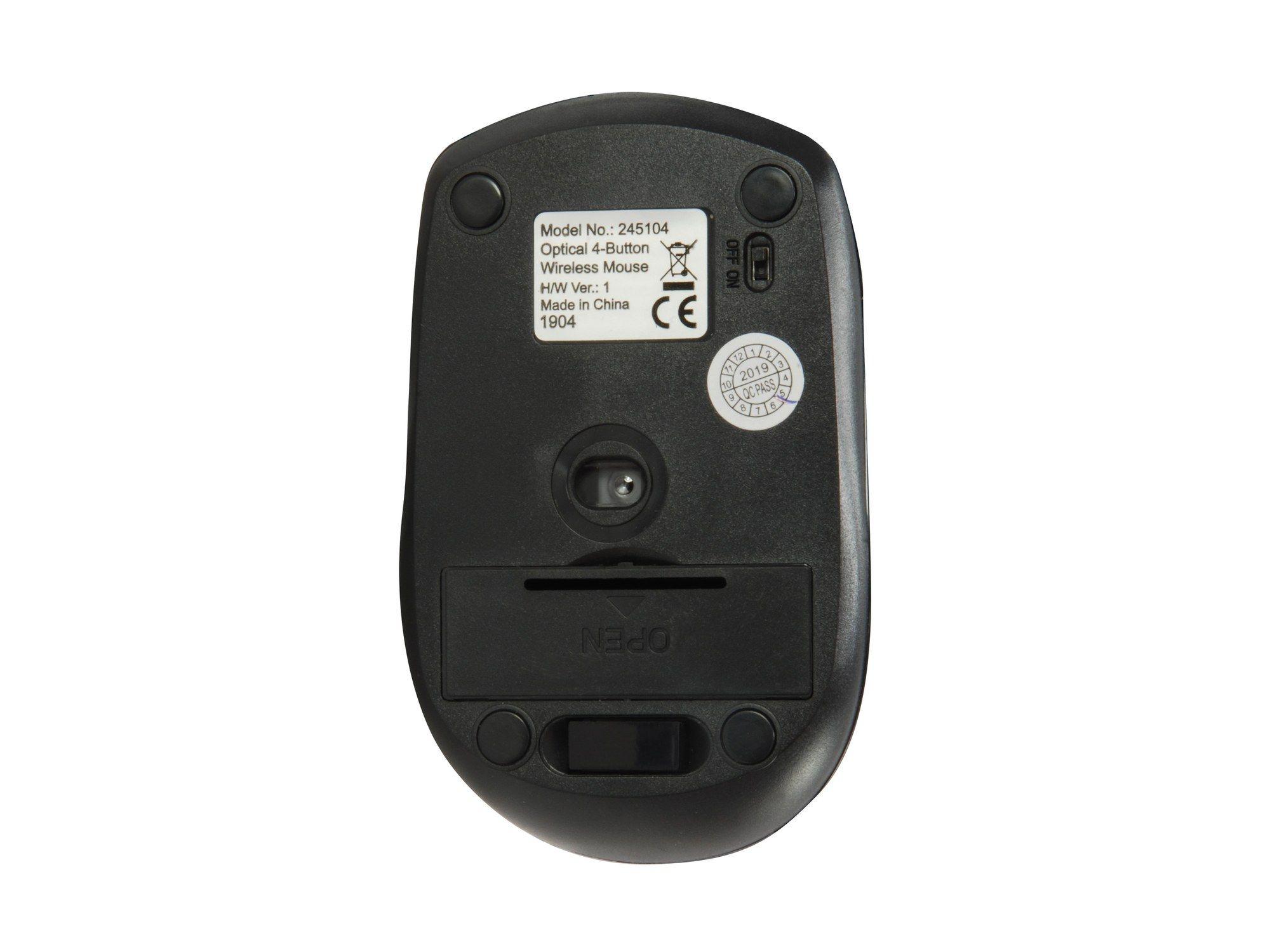 Rato EQUIP 245104 (Ambidestro - 1600 DPI - Ótico - Preto), miniatura 4
