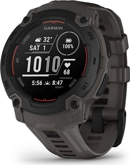 Smartwatch GARMIN Instinct E 45 mm (Redondo - Android, iOS - MIP - Preto/Carvão)