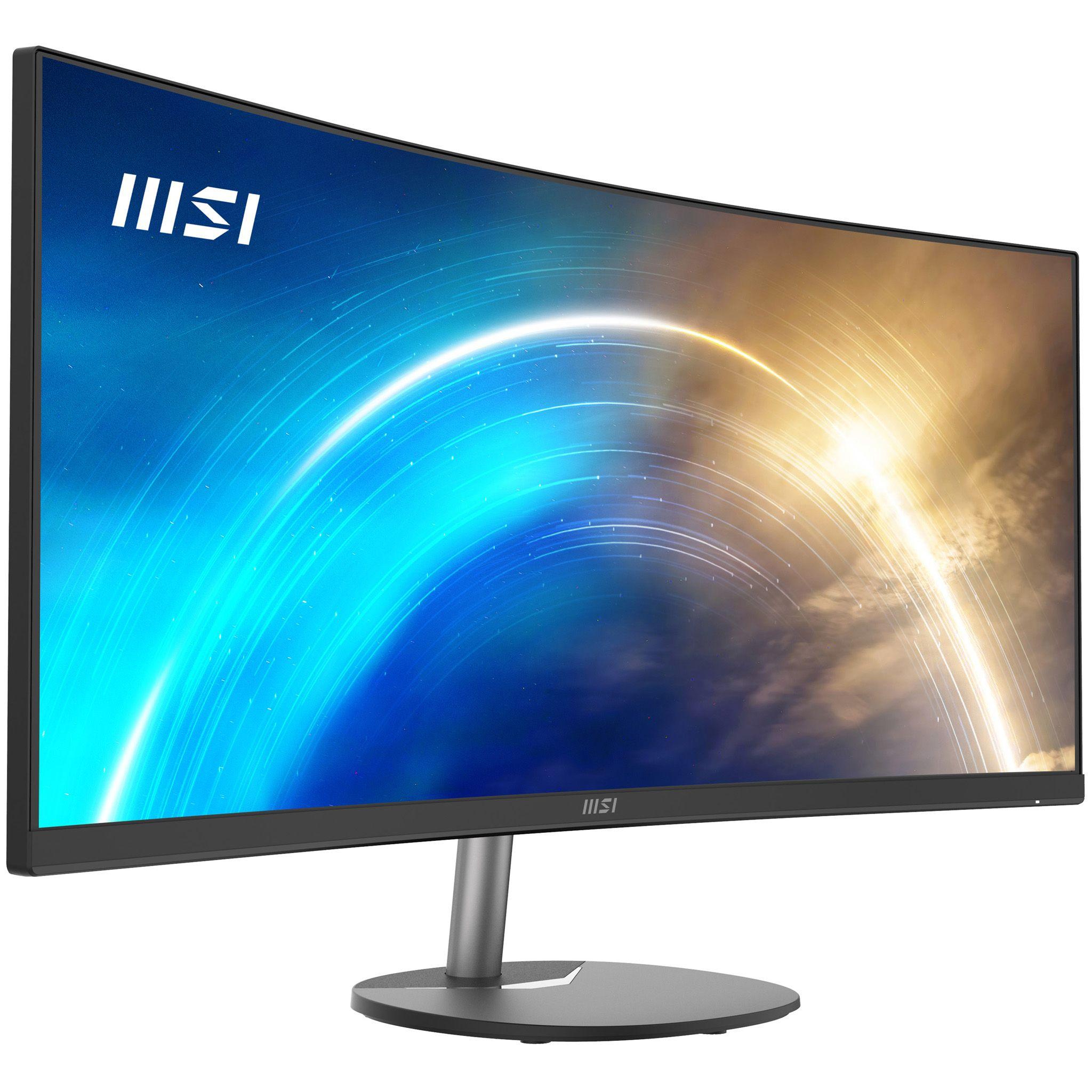 Monitor MSI PRO MP341CQ (34" - VA - 100 Hz - Preto)