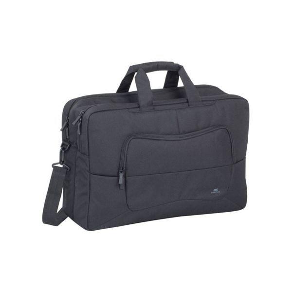 Mala para Portátil RIVACASE 8455 ECO (Poliéster - 43,9 cm - Altura 16 cm - Preto) — miniatura 2