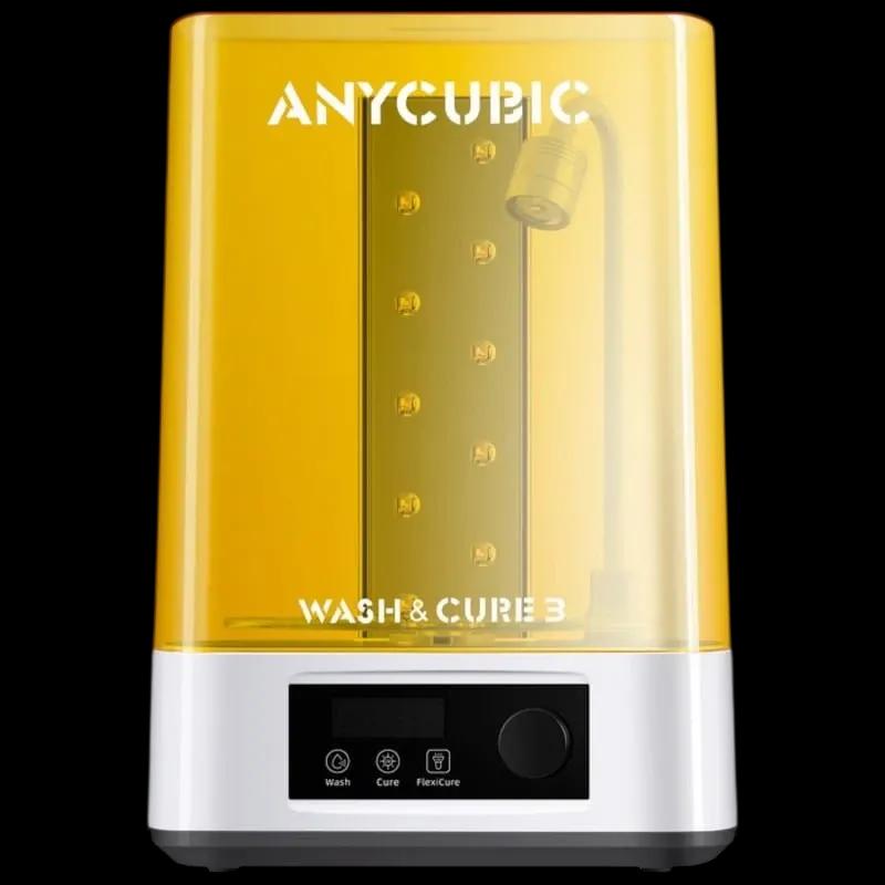 Máquina de Lavar e Curar ANYCUBIC Wash & Cure 3.0 (4 L - Dourado)