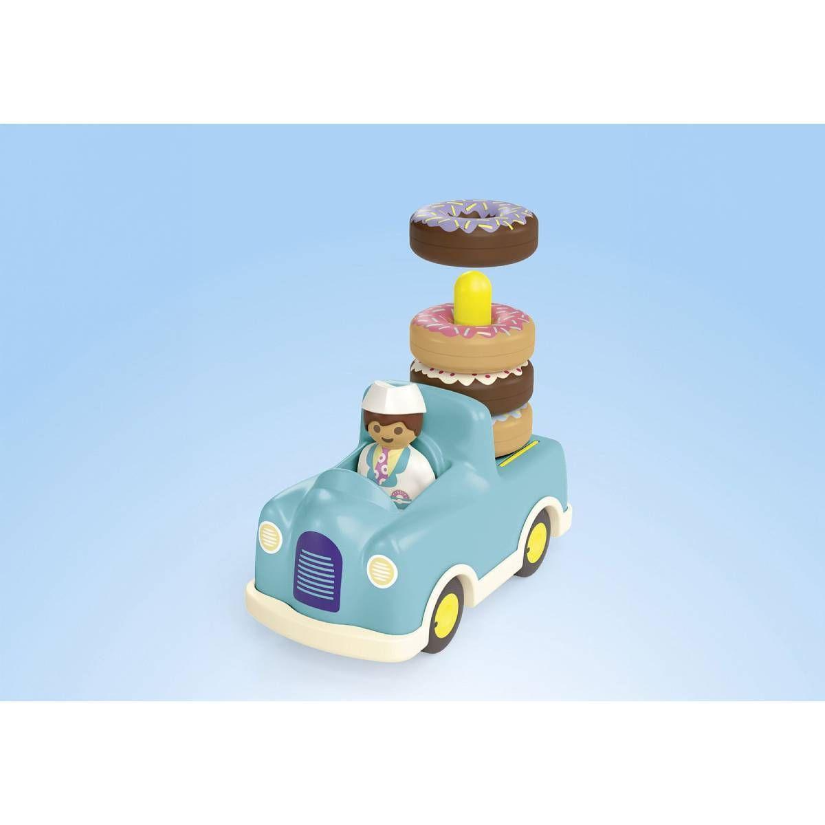 Carrinha de Donuts PLAYMOBIL Junior 71702 (1 ano - Multicor), miniatura 2