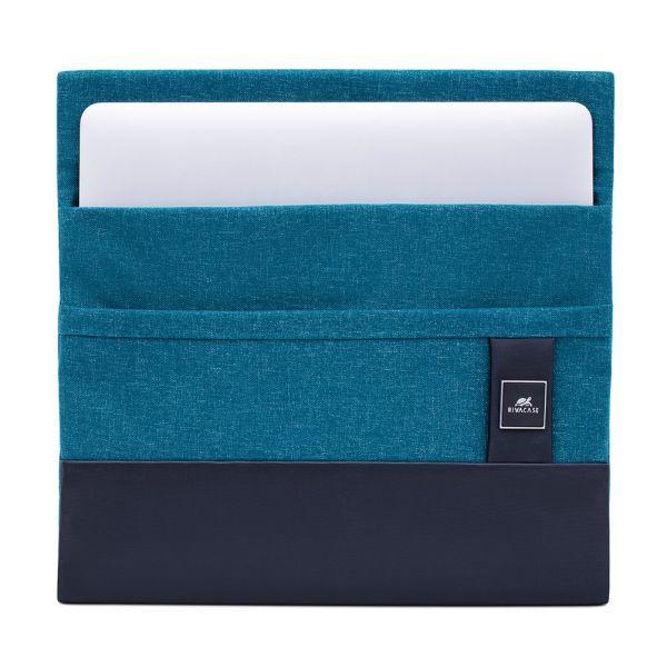 Capa para Portátil RIVACASE LANTAU 8803 (Poliéster, Poliuretano - 33,8 cm - Altura 26 cm - Azul) — miniatura 5