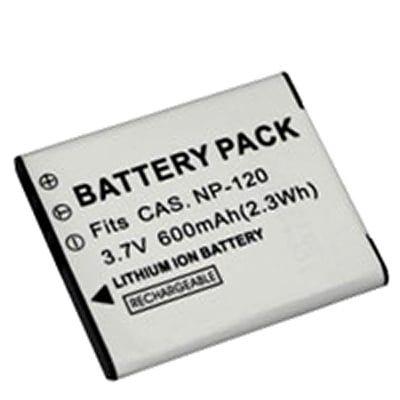 Bateria Recarregável CASIO EX-S200 (Li-ion - 3,7 V - Compatível com EX-S200 e ZS10)