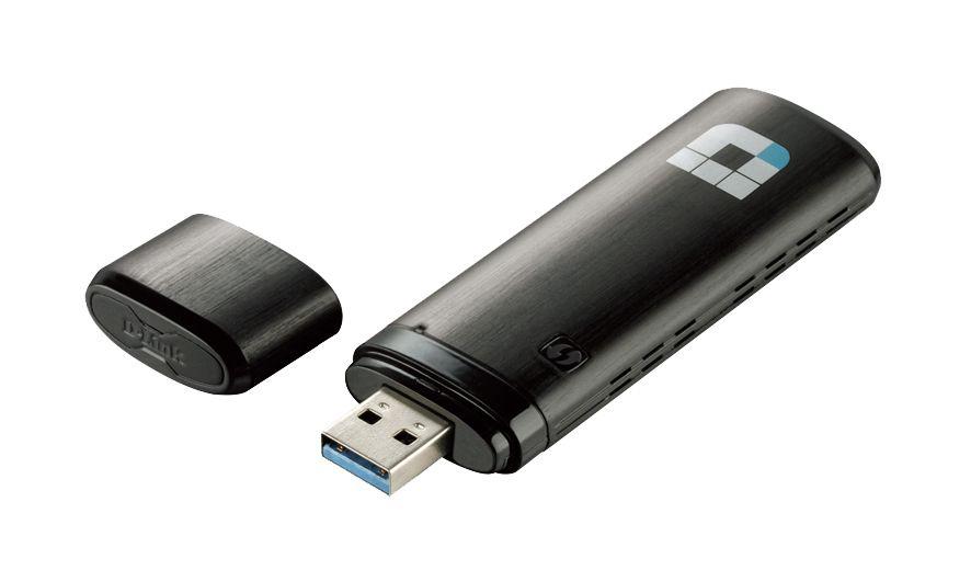 Adaptador USB Wi-Fi D-LINK DWA-182 (Wi-Fi 5 - 867 Mbit/s - Banda dupla - Preto), miniatura 3