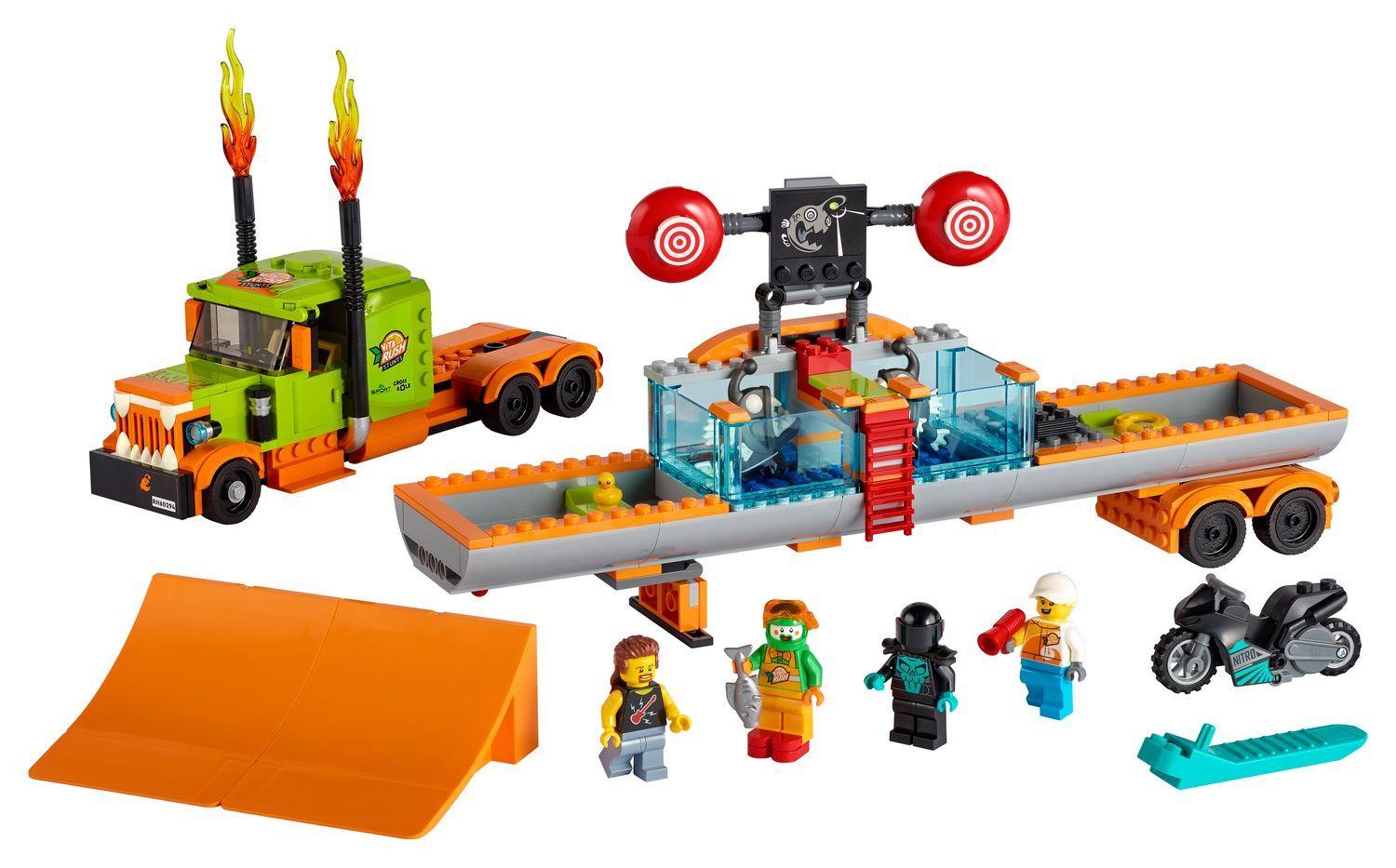 LEGO 60294 City Espetáculo de Veículos de Acrobacias (6+ anos - 420 peças)