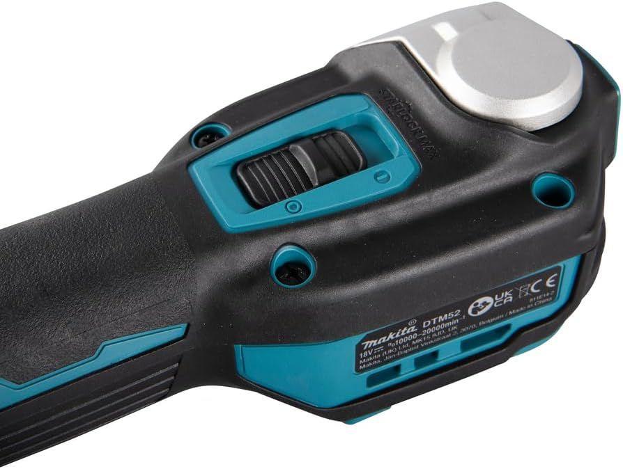 Multi-Ferramenta Oscilante MAKITA DTM52Z (Preto/Azul/Prateado), miniatura 4