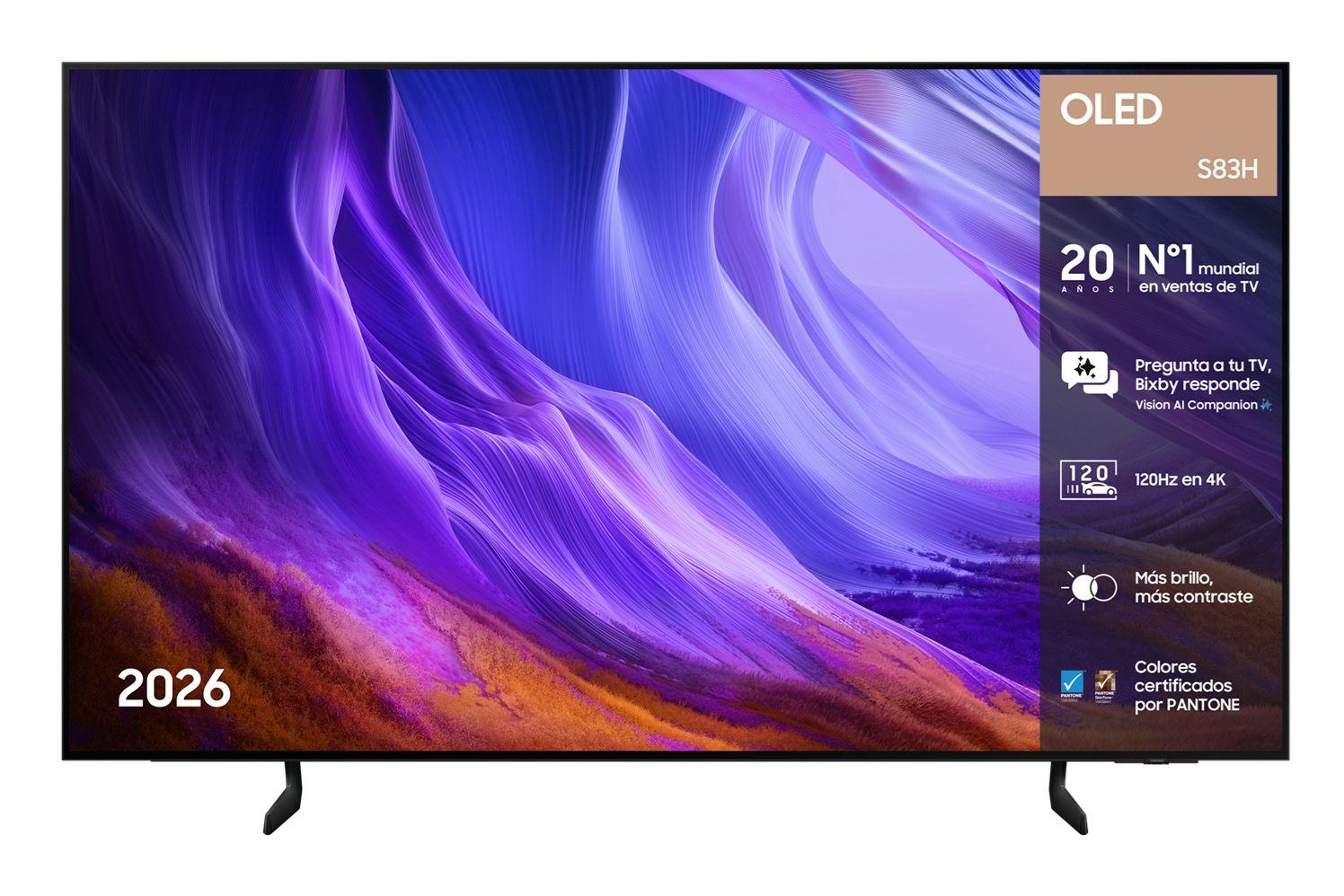 Televisão SAMSUNG TV TQ83S83HAEXXC (83" OLED 4K Ultra HD - Preto), imagem 1