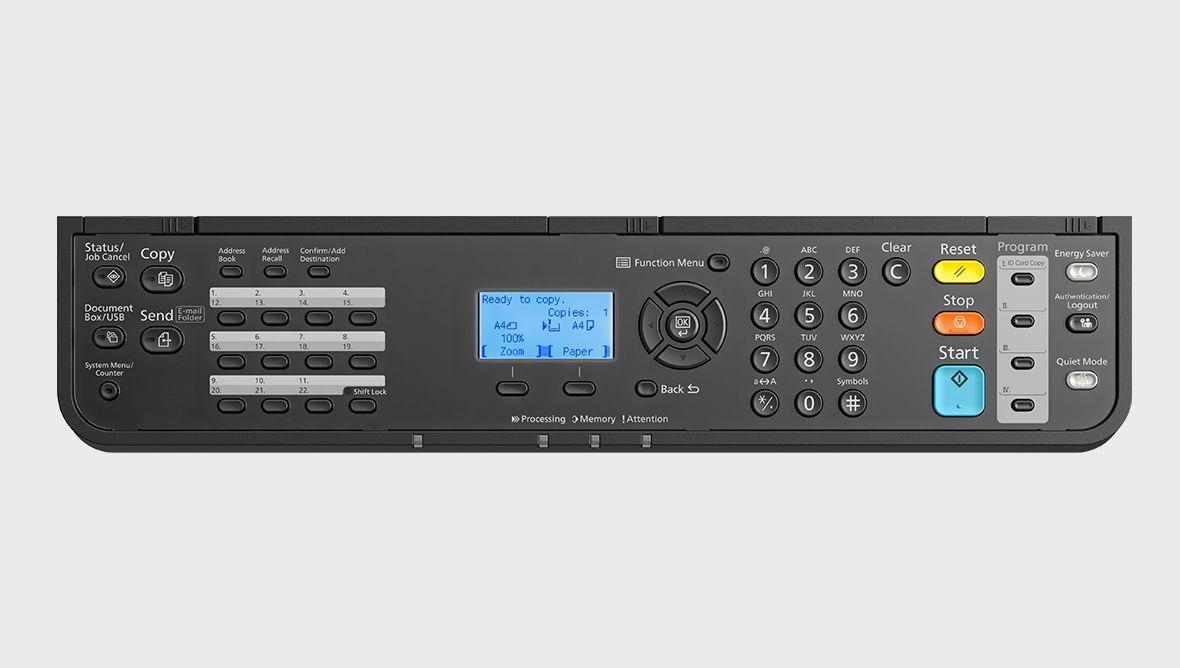 Impressora Multifunções KYOCERA ECOSYS MA3500x (A4 - Impressão a preto e branco - 850 folhas - Branco/Cinzento) — miniatura 4