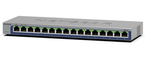 Switch NETGEAR GS116-300EUS (Gigabit Ethernet - L2 - Preto) — miniatura 2